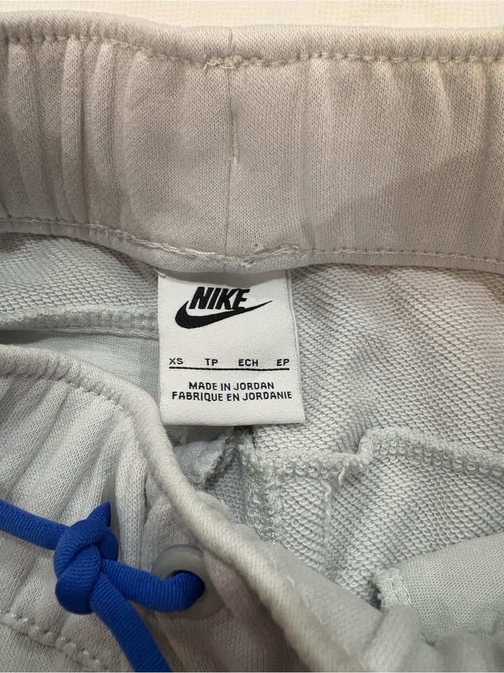 Nike White & Blue Short Sleeve Tee and Shorts Set - Picture 7 of 10